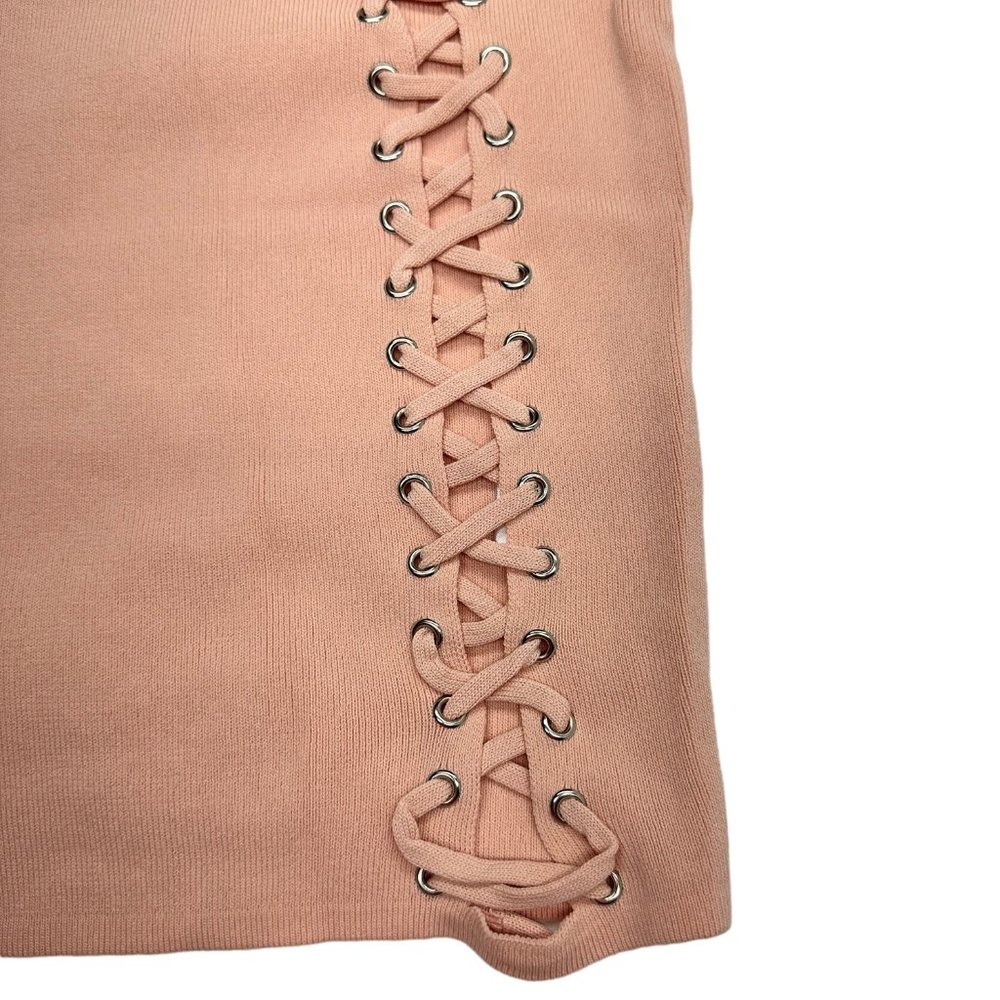 Codigo Crisscross Grommet Bodycon Dress (S) - Picture 5 of 9